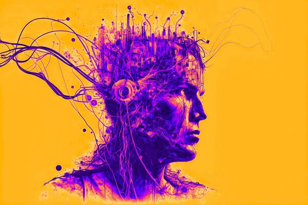 un homme au cerveau hyperconnecté
