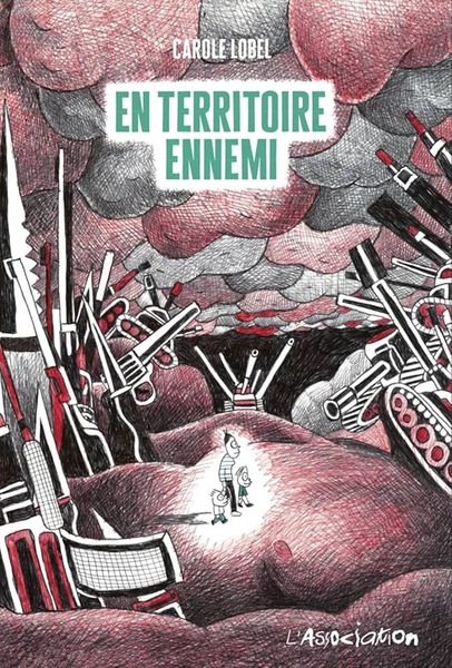 couverture de la BD en territoire ennemi de carole Lobel