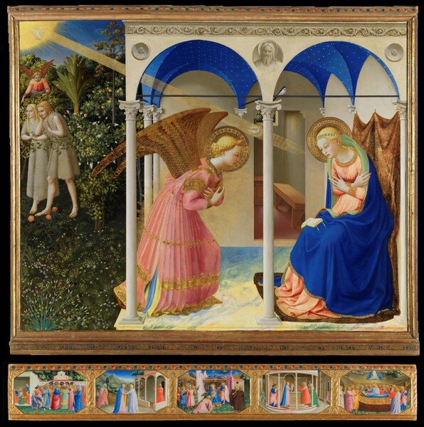 « L’Annonciation » de Fra Angelico : accueillir l’inconnu, accueillir l’année à venir