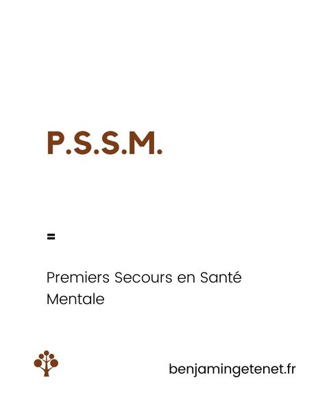 PSSM : comprendre les Premiers Secours en Santé Mentale
