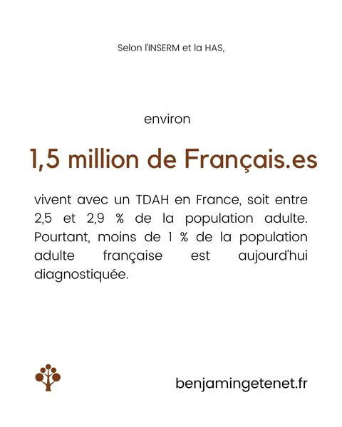 1,5 million d’adultes concernés, moins de 1 % diagnostiqués : que révèlent vraiment les chiffres du TDAH adulte ?