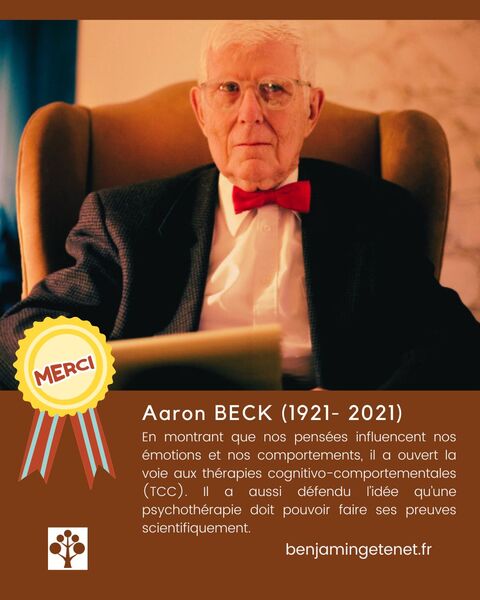 Zoom sur Aaron Beck ou comment la psychologie a appris à examiner nos pensées
